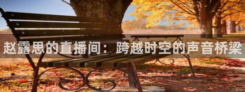 nba直播球友直播：赵露思的直播间：跨越时空的声音桥梁