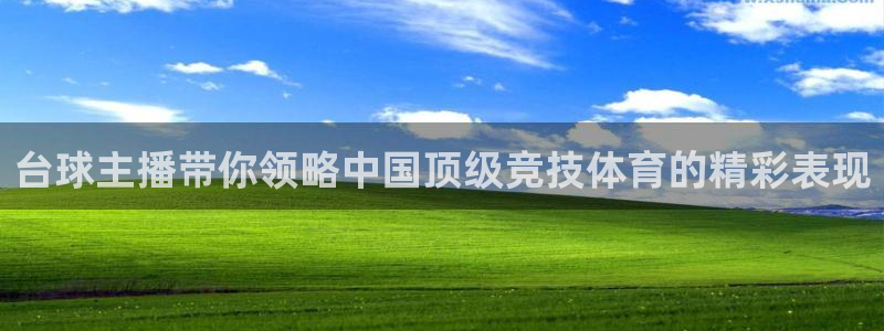 qy球友会体育官网：台球主播带你领略中国顶级竞技体育的精彩表现